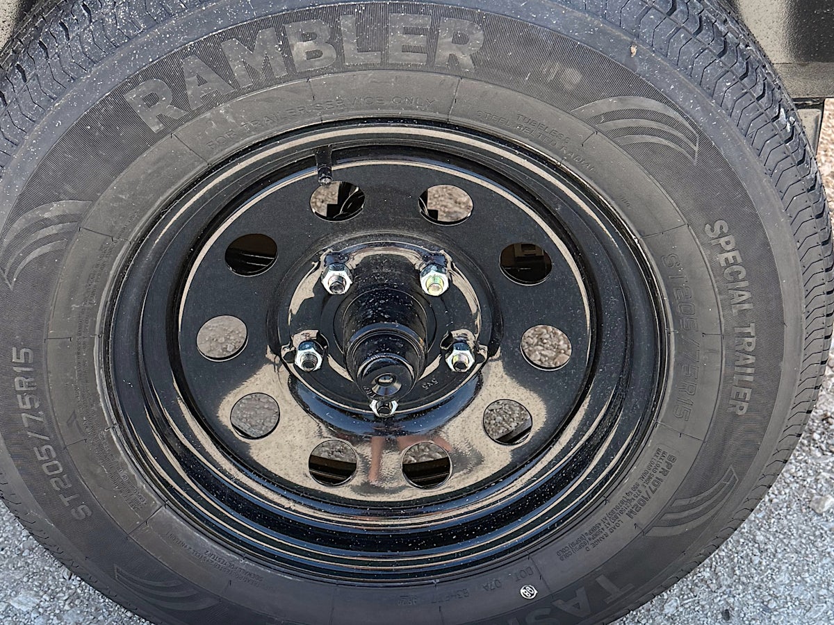 Texas Bragg 8'x60" Utility Trailer w/ 4' Gate (U1) - Image 4