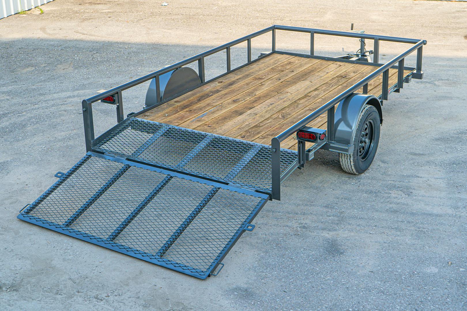 Texas Bragg 12'x77" Utility Trailer w/ 3' Gate & 2' Dovetail (U1) - Image 10