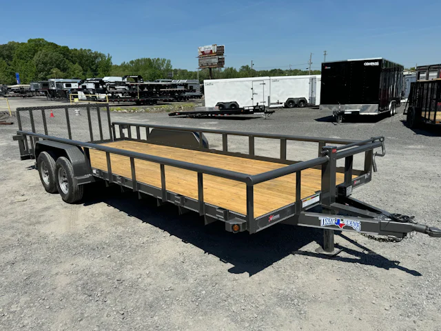 Texas Bragg 22'x83" Utility Trailer w/ 2' Dovetail & 3' Gate (U2)