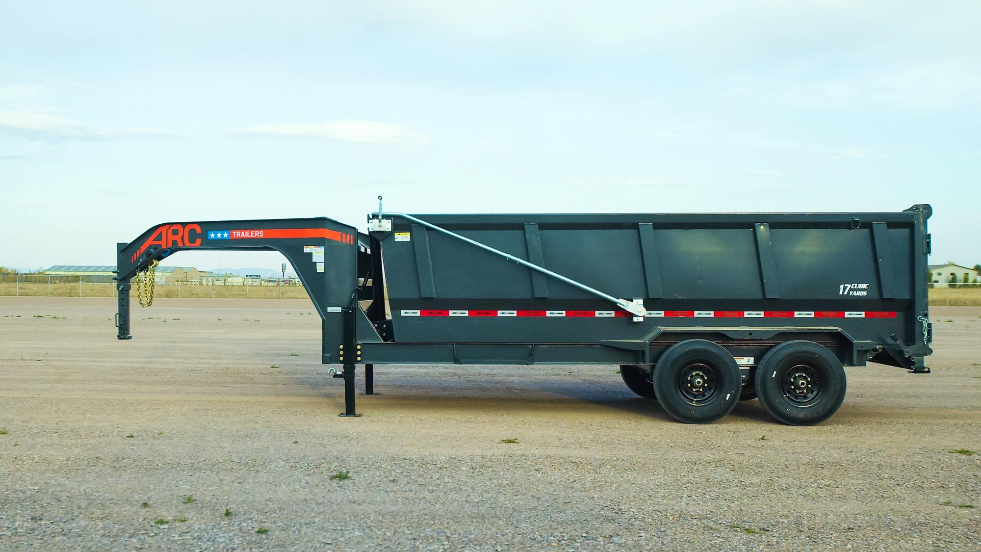 ARC Trailers 16'x83" Gooseneck Telescopic Dump Trailer w/ 4' Sides (GDT) - Image 3