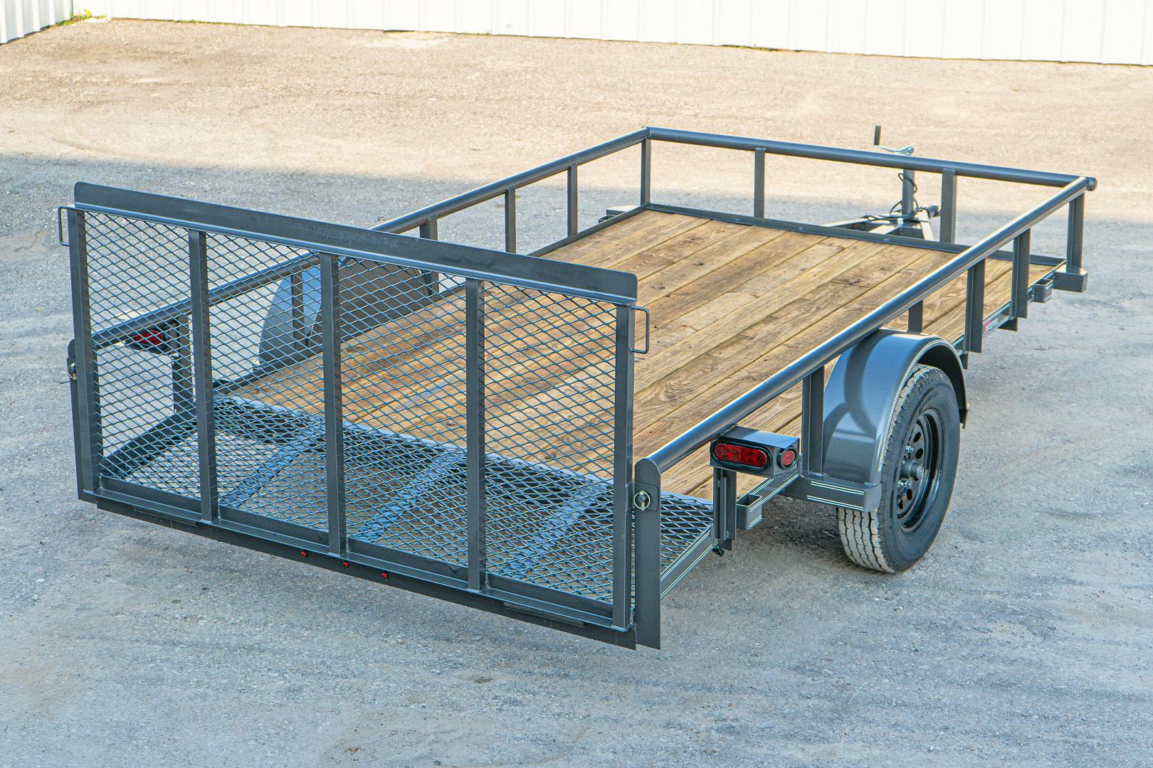 Texas Bragg 12'x77" Utility Trailer w/ 3' Gate & 2' Dovetail (U1) - Image 9
