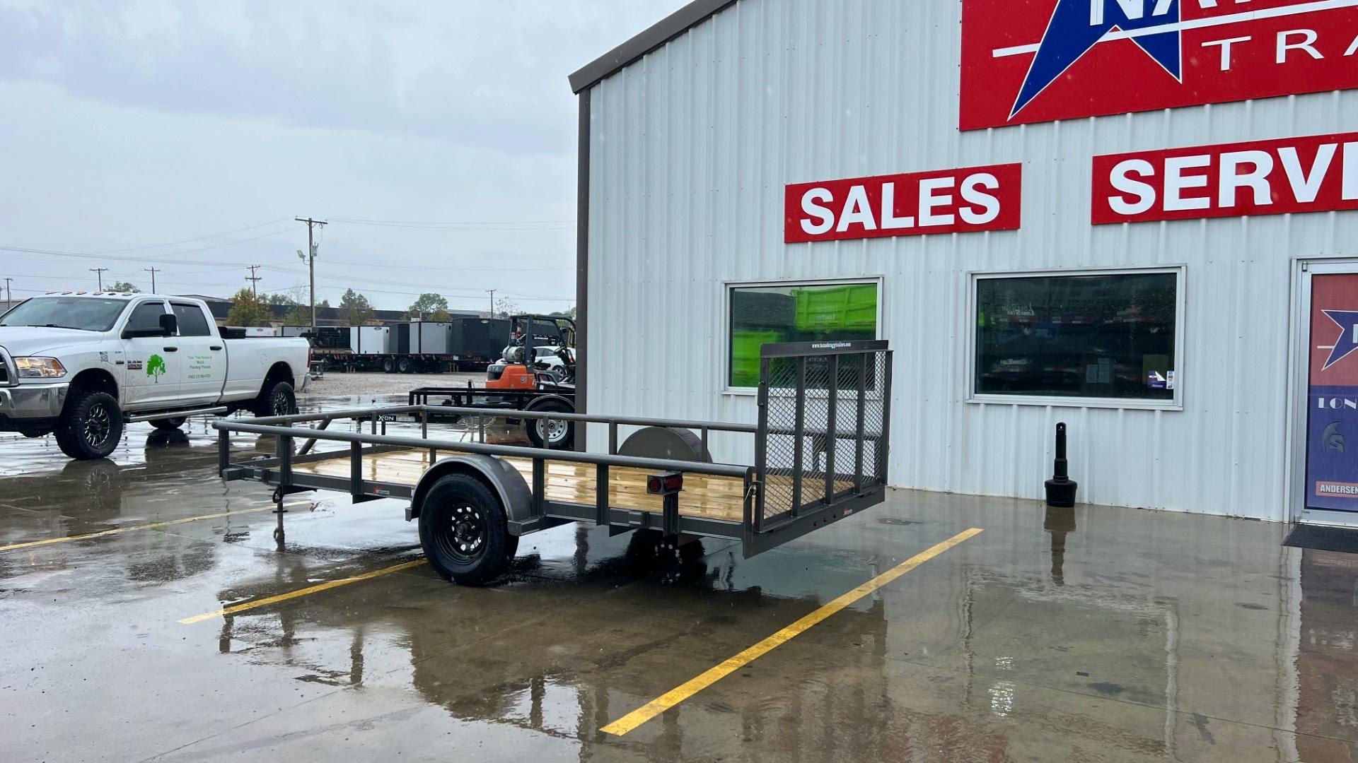 Texas Bragg 14'x77" Utility Trailer w/ 3' Gate (U1) - Image 3