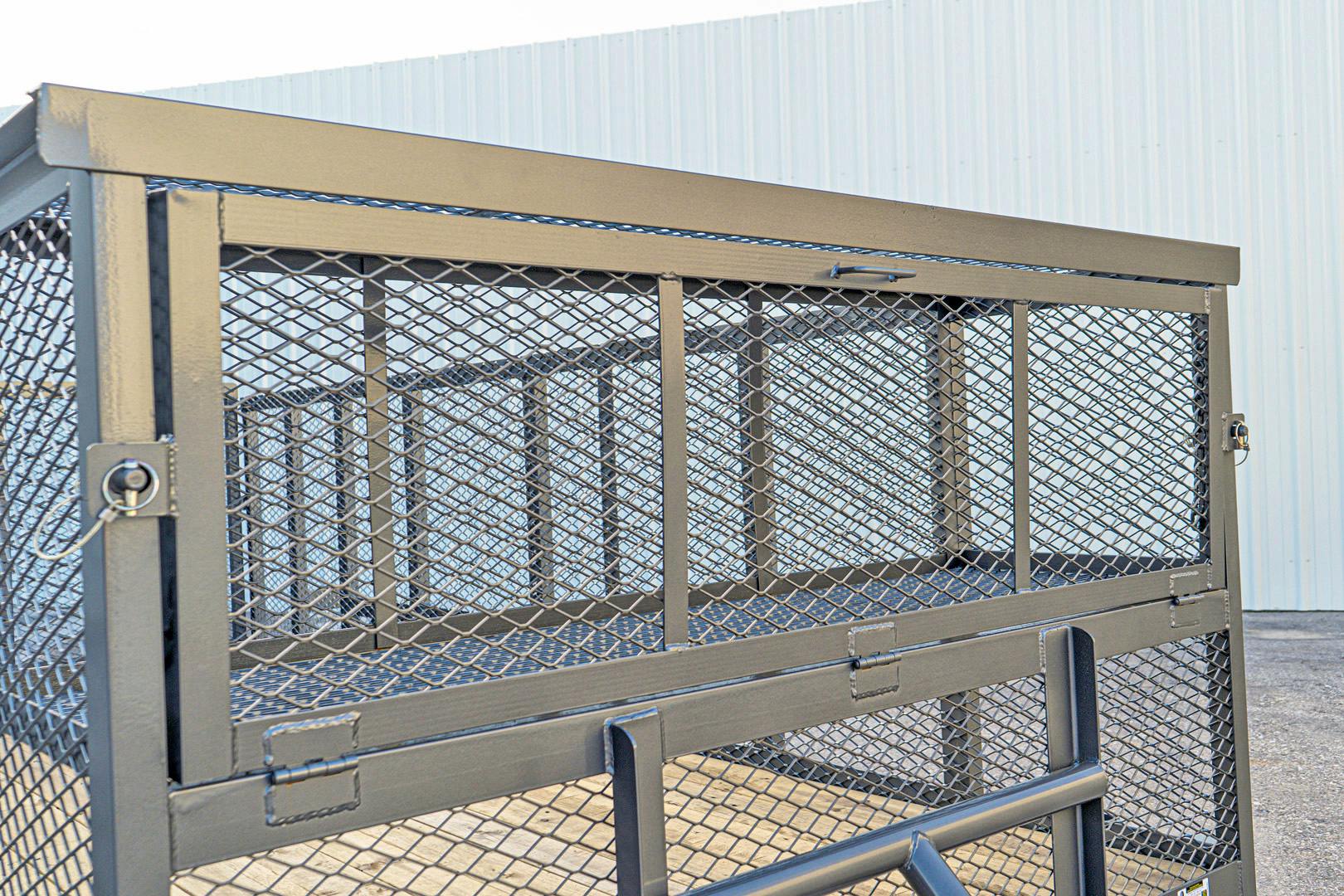 Texas Bragg 16'x83" Landscape Trailer w/ 4' Sides & 4' Gate (L2) - Image 6