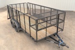 X-ON 16'x83" Landscape Trailer w/ 4' Sides & 4' Gate (L2) Stock #83085 - Thumbnail 4
