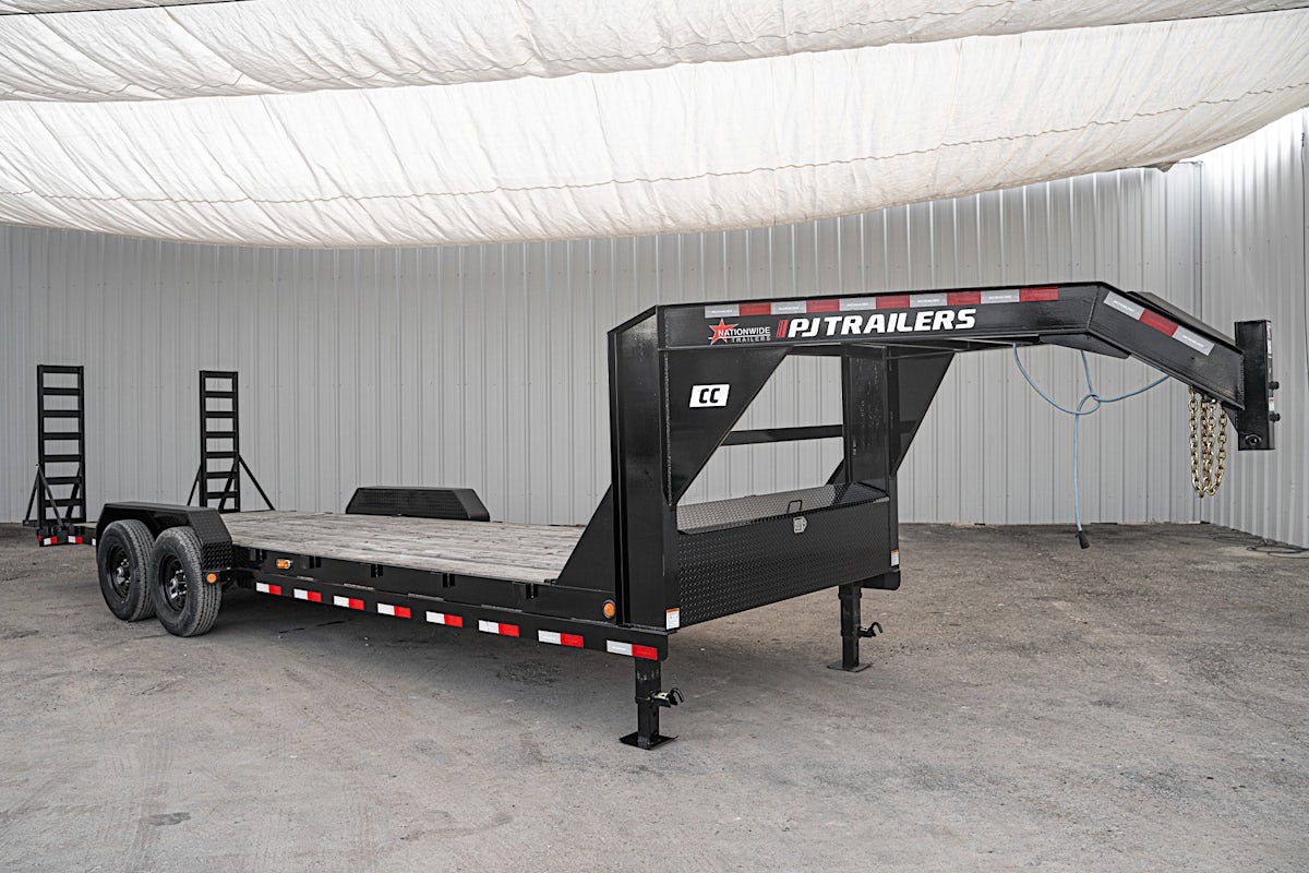 PJ Trailers 24'x83" Gooseneck 6" Channel Equipment Trailer (CC) - Image 2