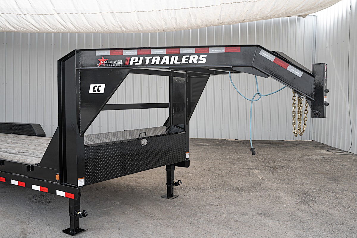 PJ Trailers 24'x83" Gooseneck 6" Channel Equipment Trailer (CC) - Image 4