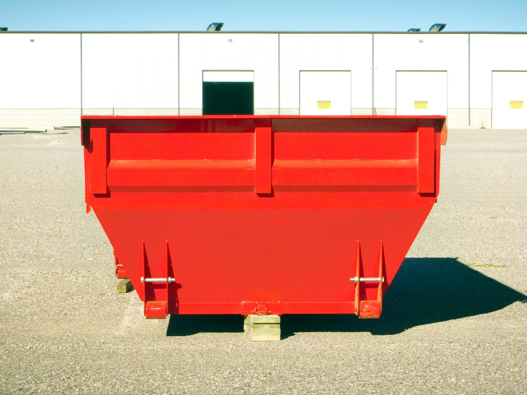 ARC Trailers 14' 14YD Steel Dumpster Bin w/ 4' Sides