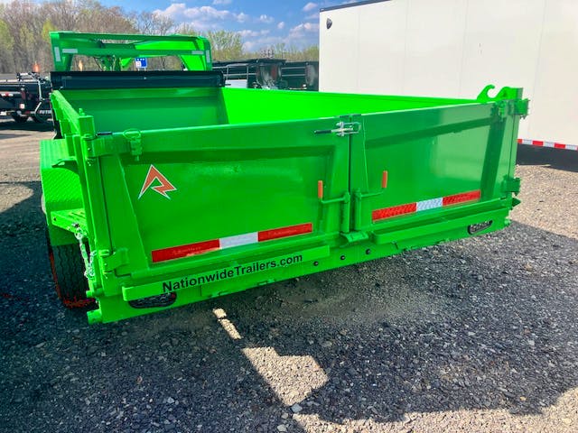 RawMaxx 16'x83" LPX Gooseneck Dump Trailer (LPX) - Stock #83171 - Image 4 of 6