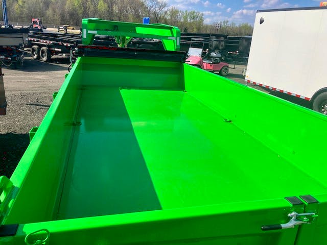 RawMaxx 16'x83" LPX Gooseneck Dump Trailer (LPX) - Stock #83171 - Image 5 of 6