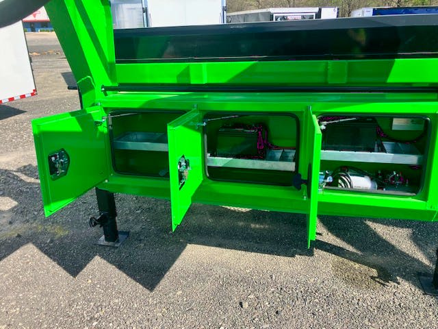 RawMaxx 16'x83" LPX Gooseneck Dump Trailer (LPX) - Stock #83171 - Image 6 of 6