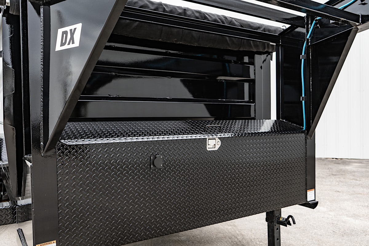 PJ Trailers 14'x83" 18k GN Low Pro Dump Trailer w/ 4' Sides (DX) - Image 11