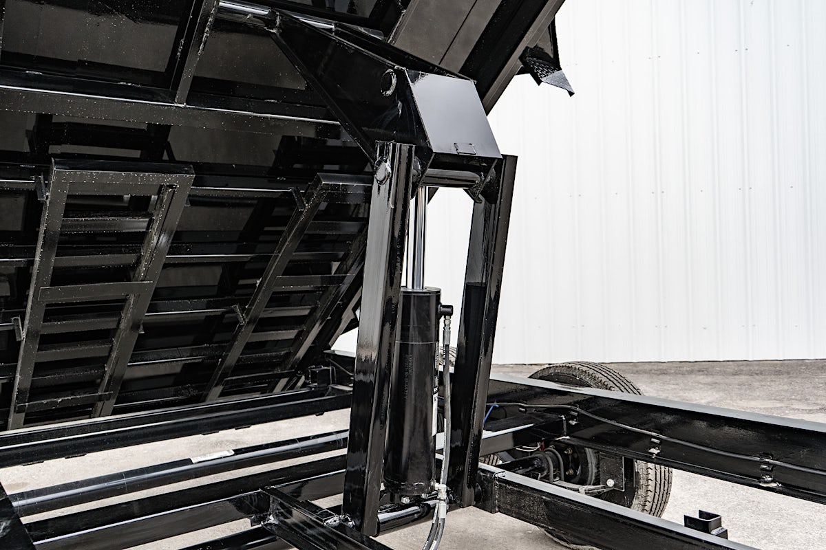 PJ Trailers 14'x83" 18k GN Low Pro Dump Trailer w/ 4' Sides (DX) - Image 33