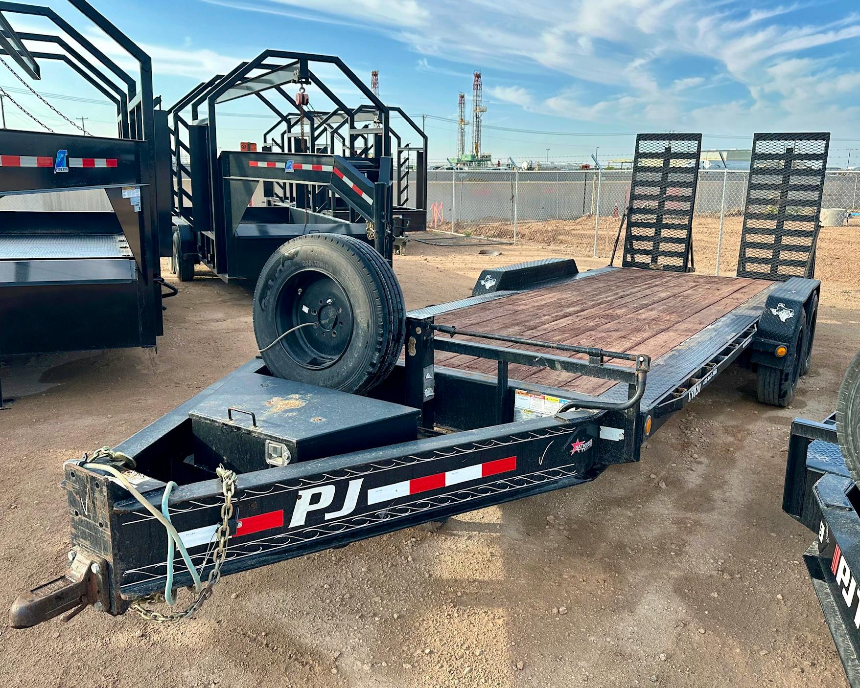 PJ Trailers USED 20'x82" 10" Pro I-Beam Equipment Trailer (H5) - Stock #83184 - Image 1 of 4