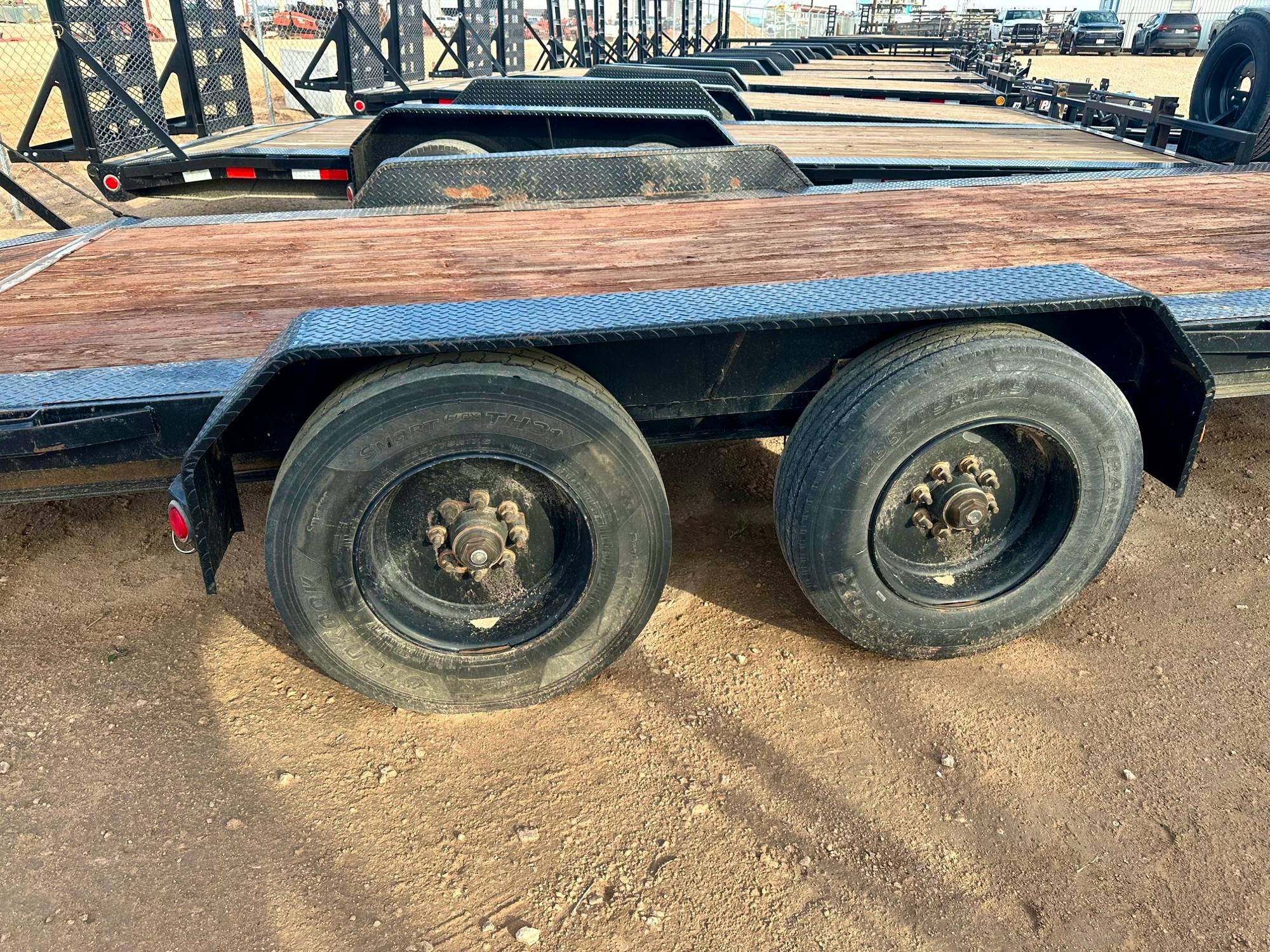 PJ Trailers USED 20'x82" 10" Pro I-Beam Equipment Trailer (H5) - Stock #83184 - Image 4 of 4
