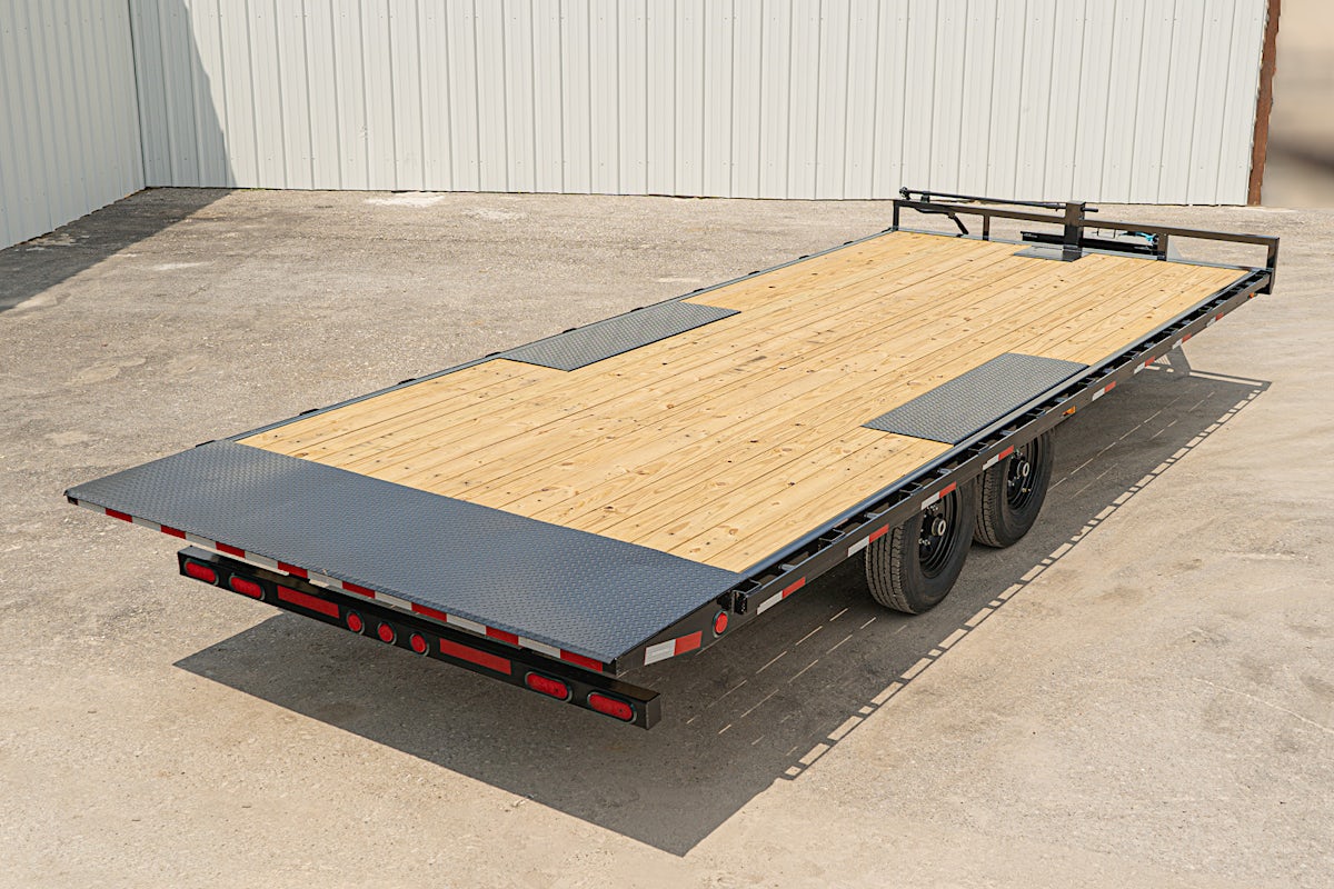 PJ Trailers 22'x102" Deckover Power Tilt Trailer (T8) - Image 19
