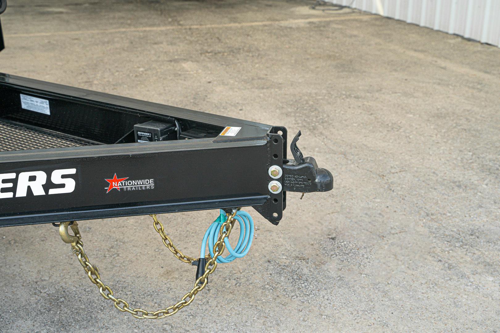 PJ Trailers 24'x102" 8" I-Beam Deckover Flatbed Trailer (F8) - Image 5