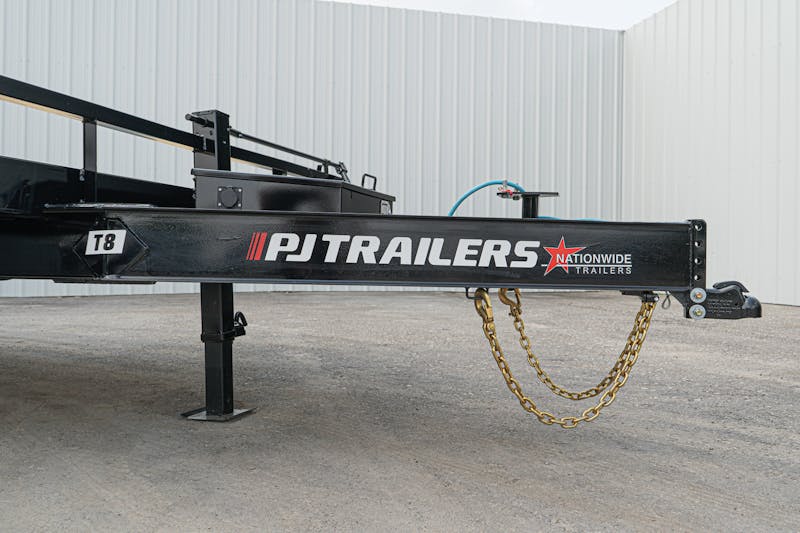 PJ Trailers 22ftx102in Deckover Power Tilt Trailer  T8