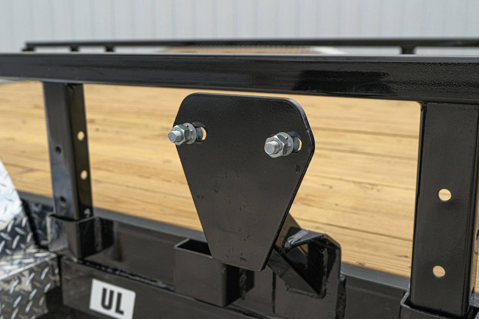 PJ Trailers 16'x83" Tandem Axle 4" Channel Utility Trailer (UL) - Image 7