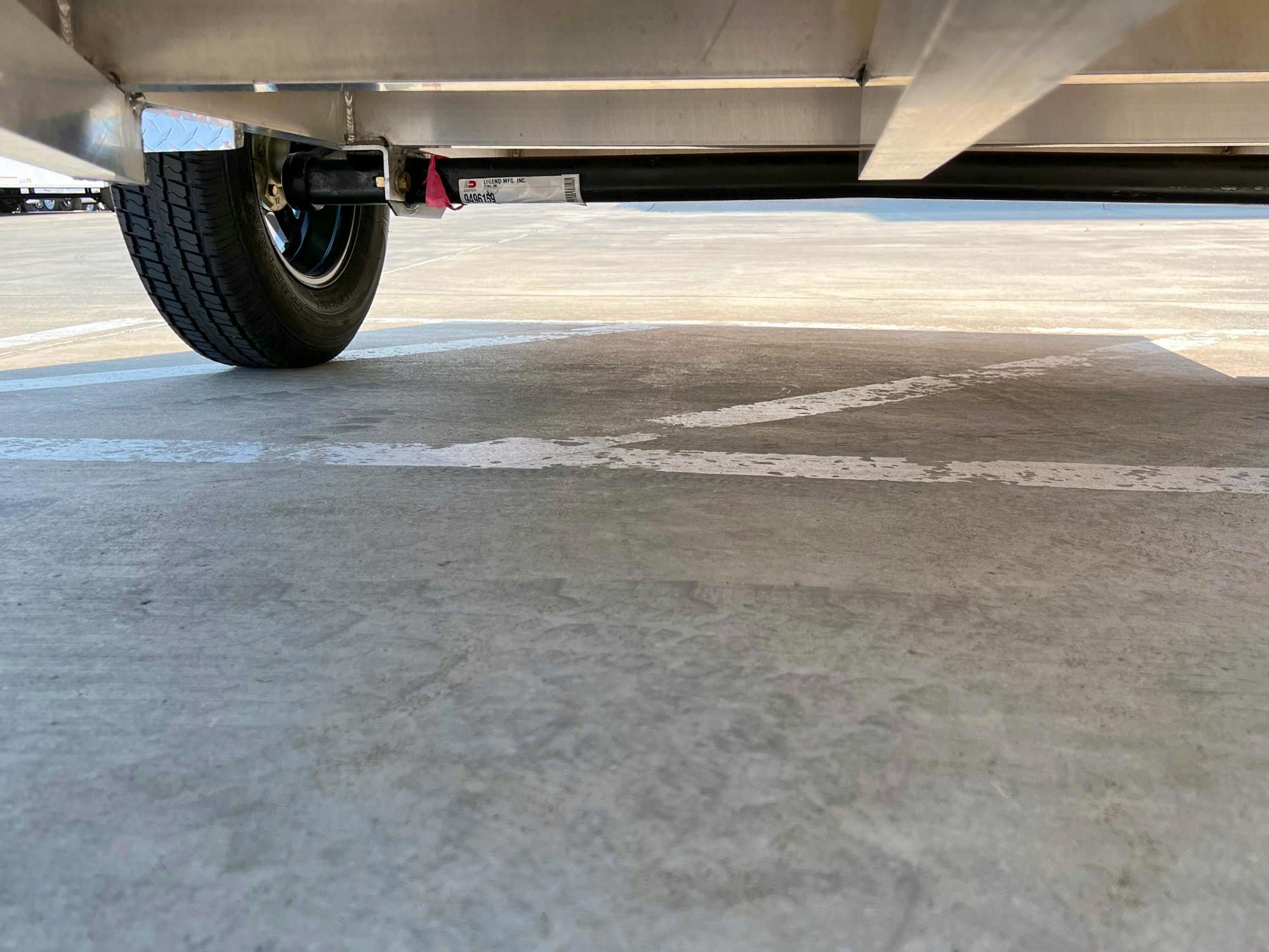 Legend 5'x8' Enclosed Cargo Trailer w/ Rear Ramp Door (C1) - Stock #83241 - Image 6 of 7