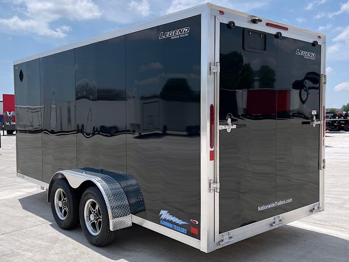 Legend 7'x16' Enclosed Cargo Trailer w/ Rear Ramp Door (C2) - Image 4