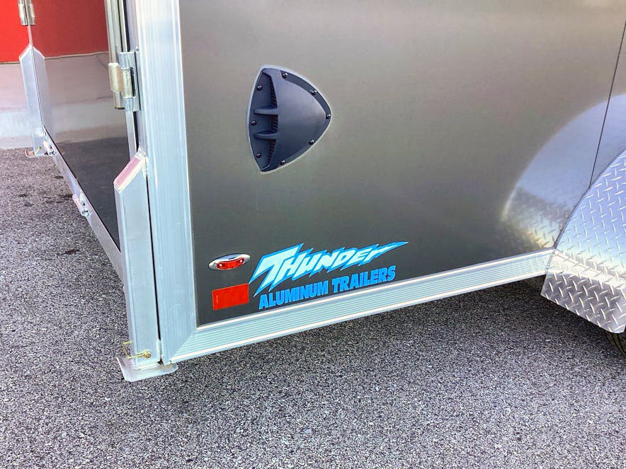 Legend 5'x8' Enclosed Cargo Trailer w/ Rear Barn Door - Image 3