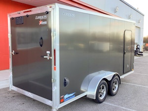 Legend 5'x8' Enclosed Cargo Trailer w/ Rear Barn Door