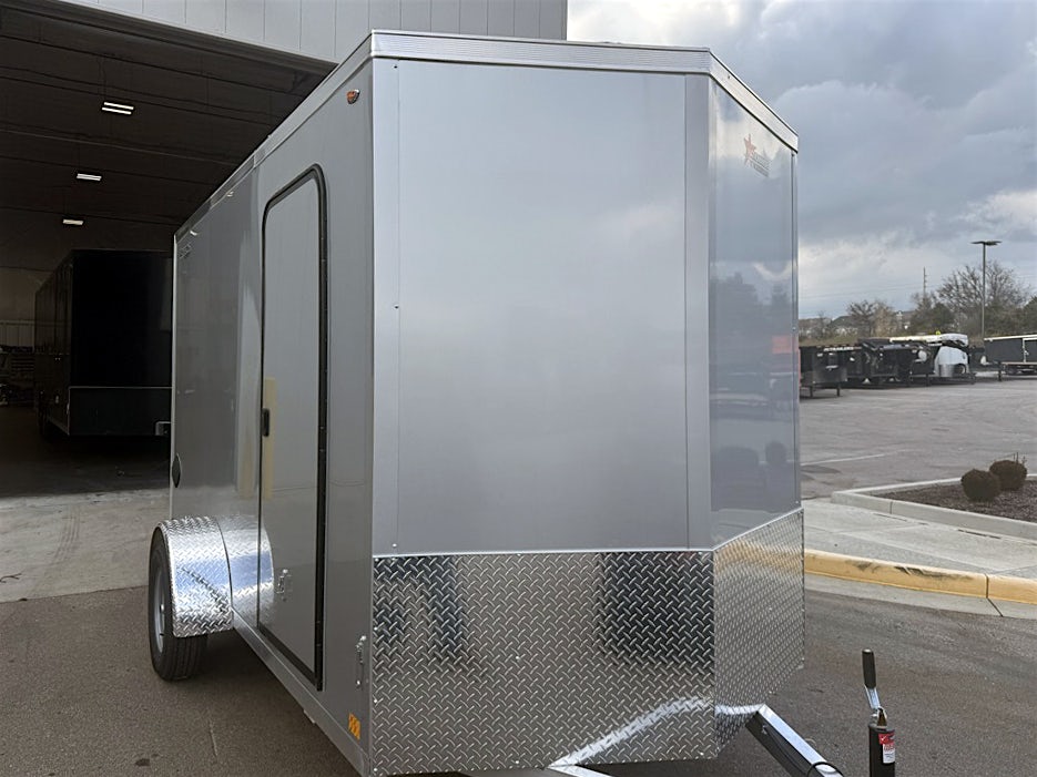 Legend 6'x12' Enclosed Cargo Trailer w/ Rear Ramp Door (C1) - Image 1