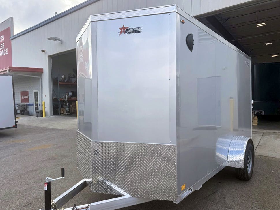 Legend 6'x12' Enclosed Cargo Trailer w/ Rear Ramp Door (C1) - Image 2