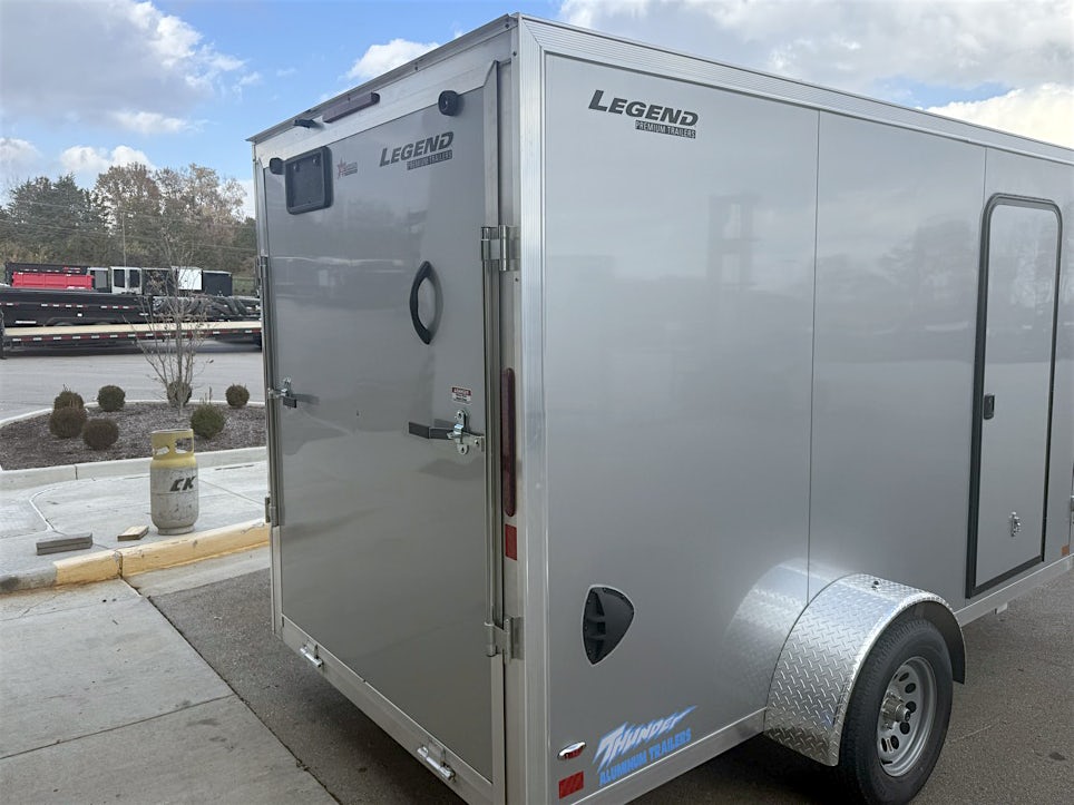 Legend 6'x12' Enclosed Cargo Trailer w/ Rear Ramp Door (C1) - Image 5