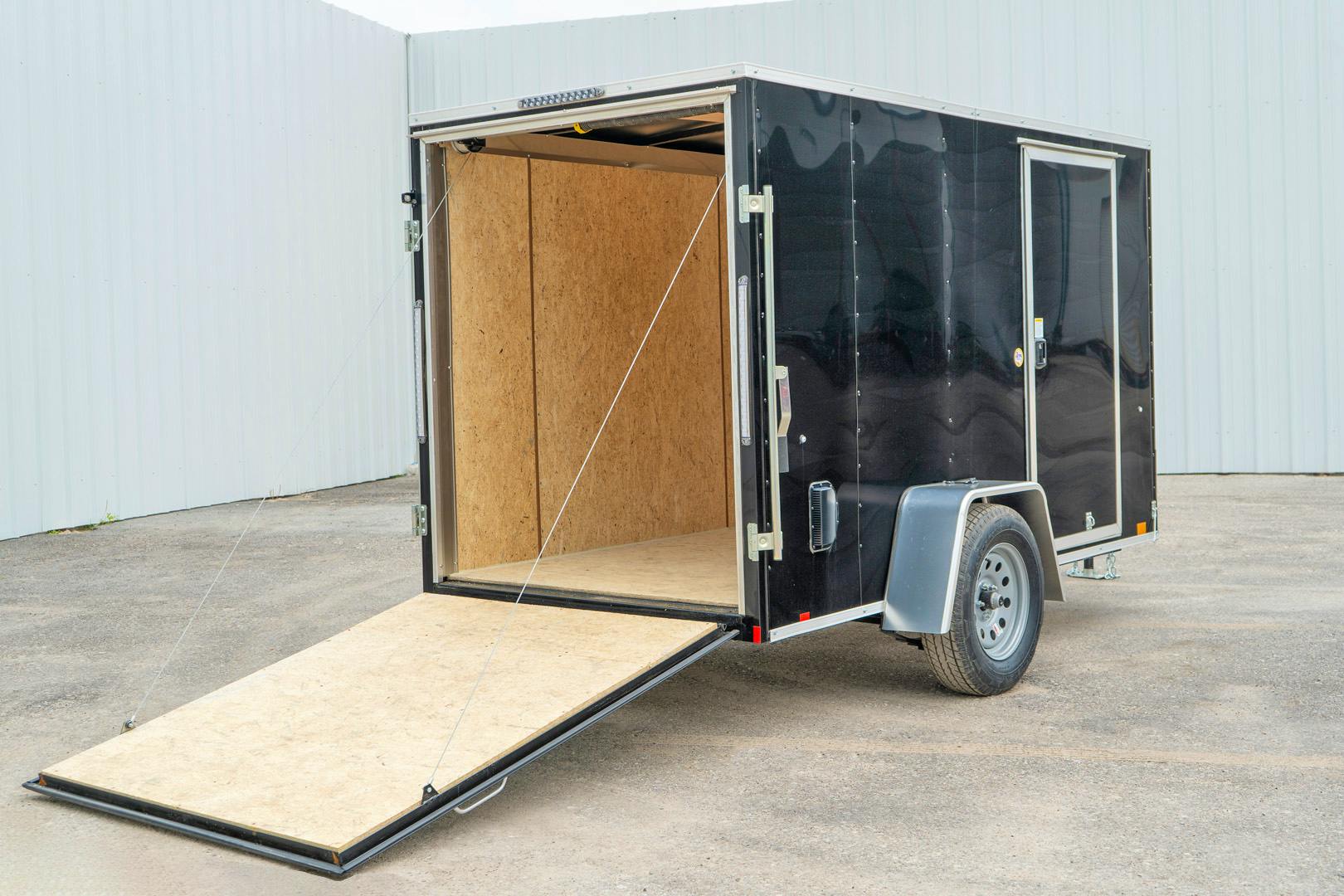Compass 5'x10' Enclosed Cargo Trailer w/ Rear Ramp Door (C1) - Image 14