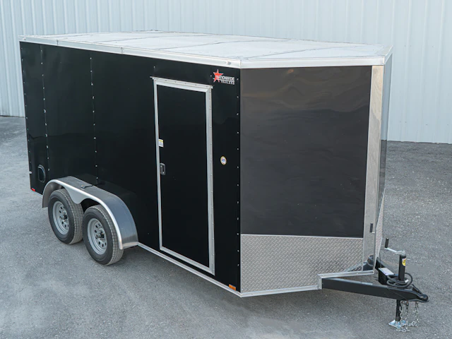 Spartan 7'x14' Enclosed Cargo Trailer w/ Rear Ramp Door (C2)