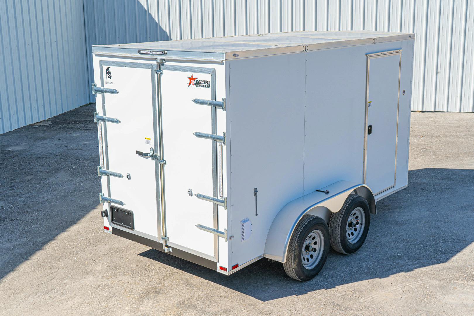Spartan 6'x12' Enclosed Cargo Trailer w/ Rear Barn Doors (C2) - Stock #83338 - Image 5 of 9
