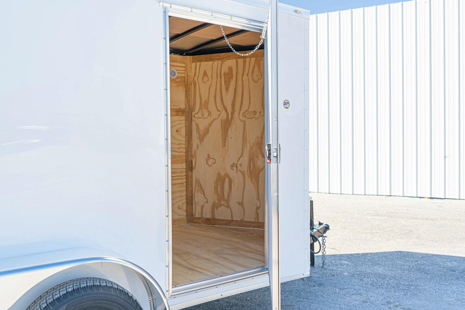 Spartan 6'x12' Enclosed Cargo Trailer w/ Rear Barn Doors (C2) - Stock #83338 - Image 3 of 9