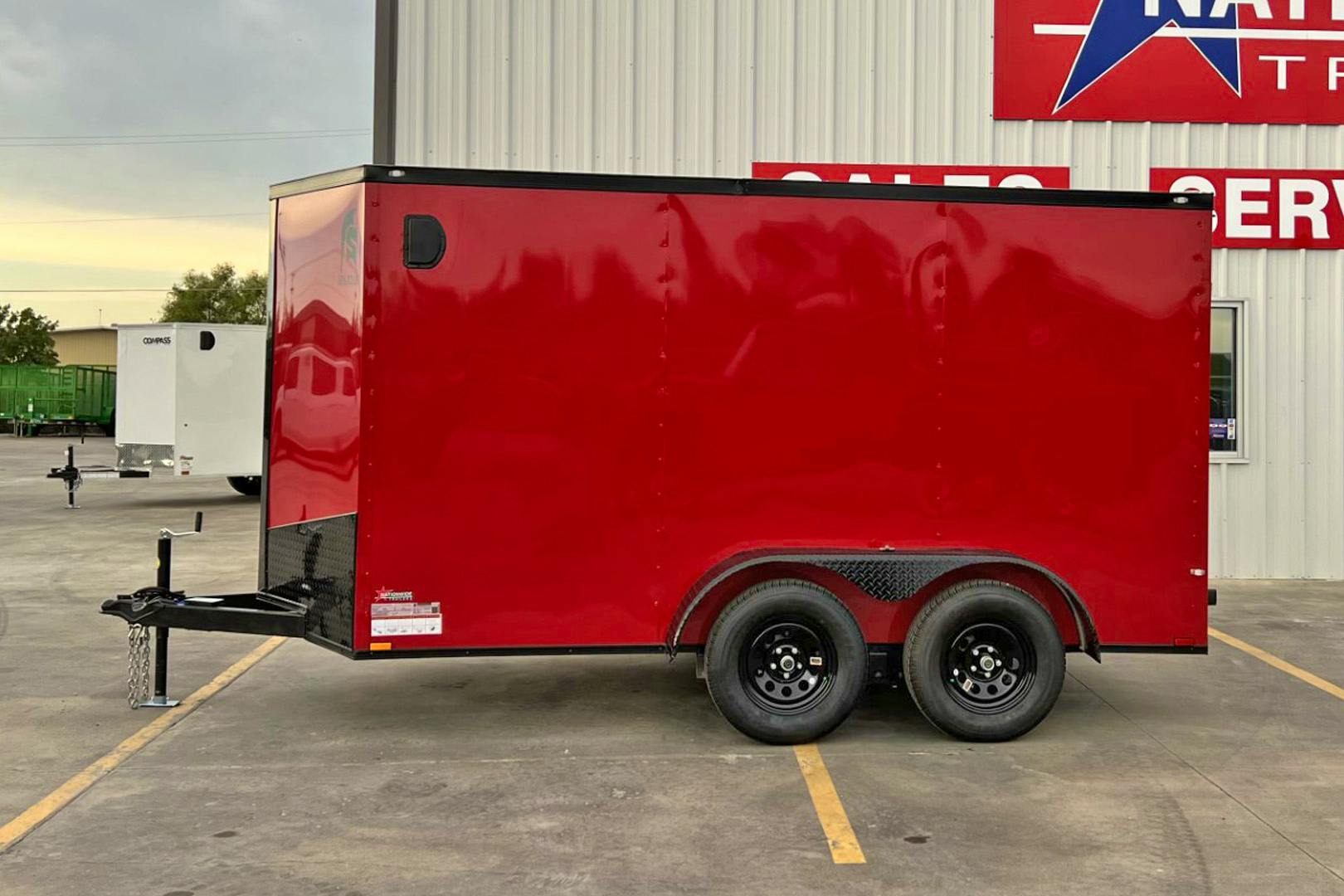 Spartan 6'x12' Enclosed Cargo Trailer w/ Rear Ramp Door (C2) - Stock #83339 - Image 4 of 6