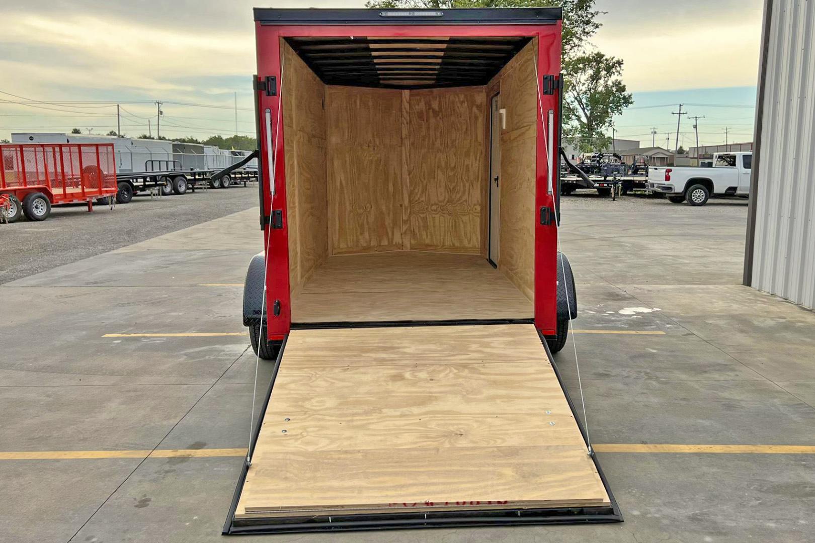 Spartan 6'x12' Enclosed Cargo Trailer w/ Rear Ramp Door (C2) - Stock #83339 - Image 6 of 6