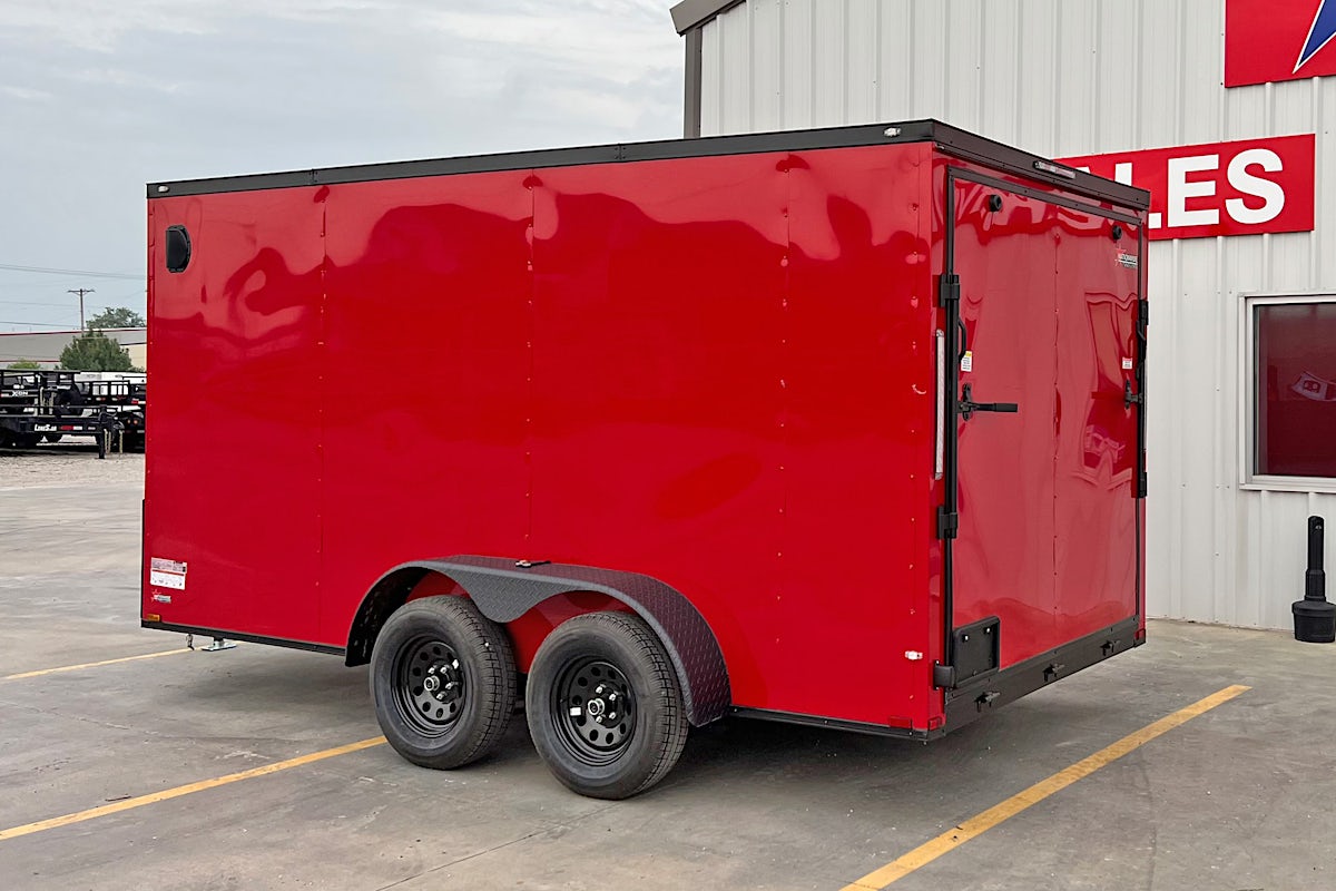 Spartan 7'x14' Enclosed Cargo Trailer w/ Rear Ramp Door (C2) - Image 5