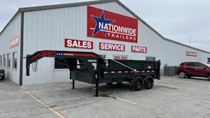 ARC Trailers 14'x83" Gooseneck Telescopic Dump Trailer w/ 3' Sides (GDT)