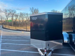 Legend 5'x8' Enclosed Cargo Trailer w/ Rear Barn Doors - Stock #83360 - Image 3 of 9