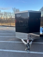 Legend 5'x8' Enclosed Cargo Trailer w/ Rear Barn Doors Stock #83360 - Thumbnail 4