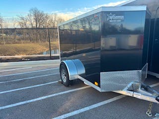 Legend 5'x8' Enclosed Cargo Trailer w/ Rear Barn Doors - Stock #83360 - Image 5 of 9