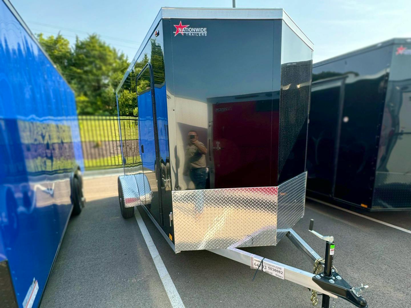 Legend 6'x12' Enclosed Cargo Trailer w/ Rear Ramp Door (C1) - Image 1