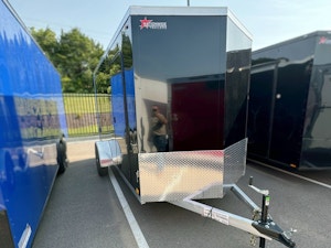 Legend 6'x12' Enclosed Cargo Trailer w/ Rear Ramp Door (C1)