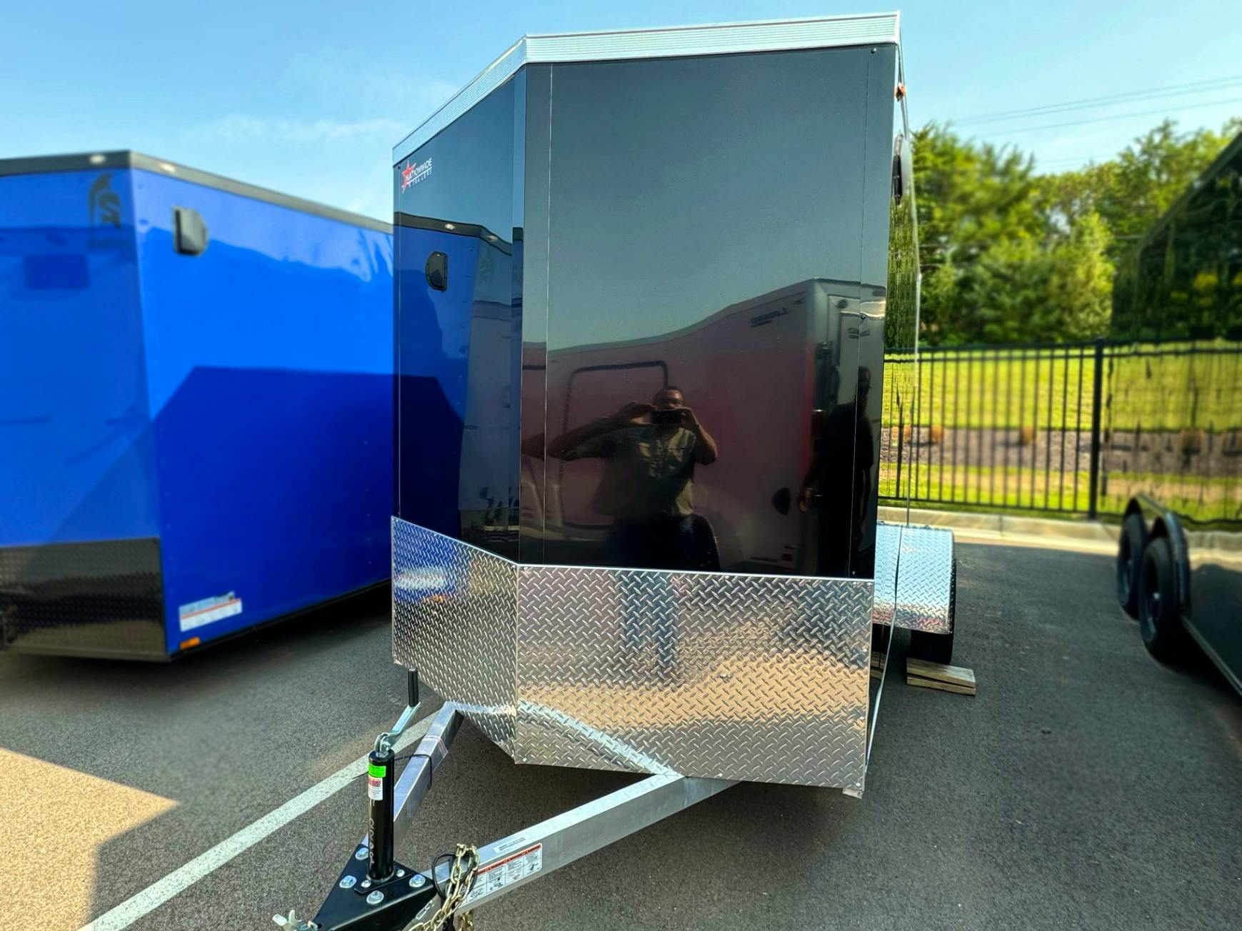 Legend 6'x12' Enclosed Cargo Trailer w/ Rear Ramp Door (C1) - Image 2