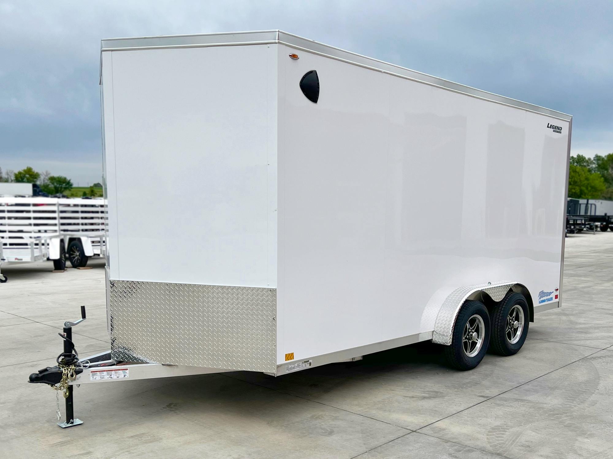 Legend 7.5'x16' Enclosed Cargo Trailer w/ Rear Ramp Door (C2) - Image 2