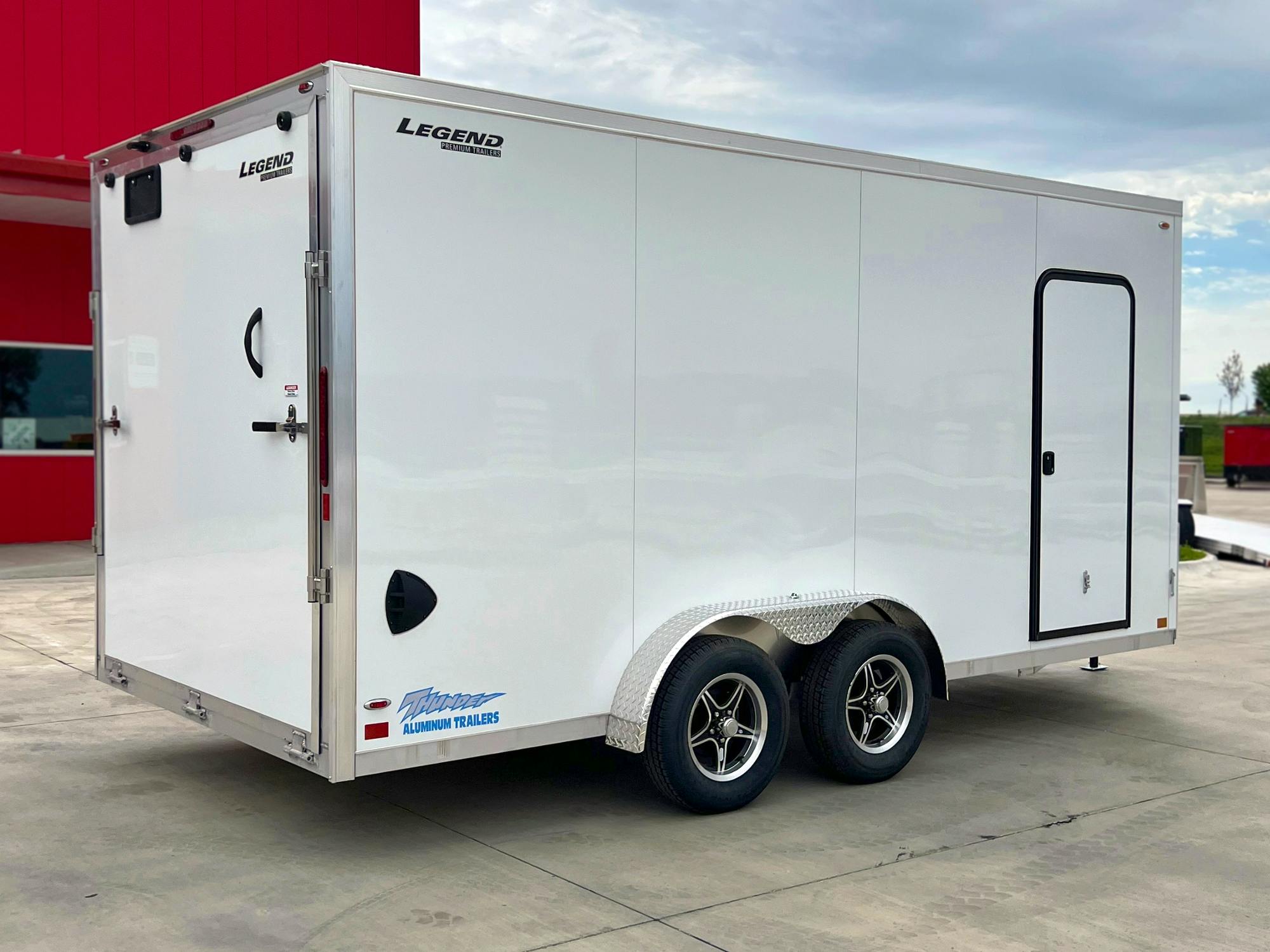 Legend 7.5'x16' Enclosed Cargo Trailer w/ Rear Ramp Door (C2) - Image 3