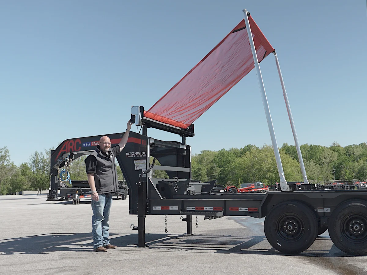 ARC Trailers 14' 14K Roll Off Dump Trailer (GRD) - Stock #83408 - Image 5 of 12 ARC Trailers 14' 14K Roll Off Dump Trailer (GRD) - Stock #83408 - Image 5 of 12