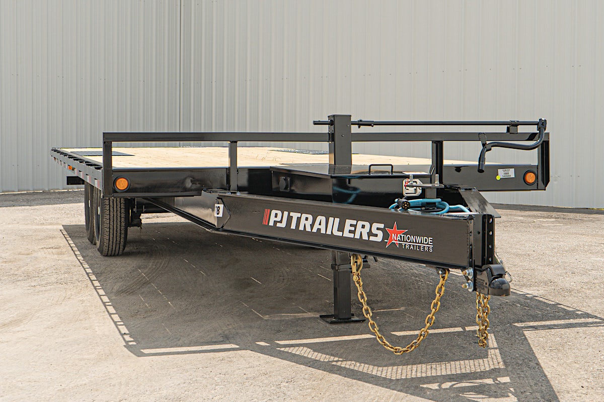 PJ Trailers 22'x102" Deckover Power Tilt Trailer (T8) - Image 22