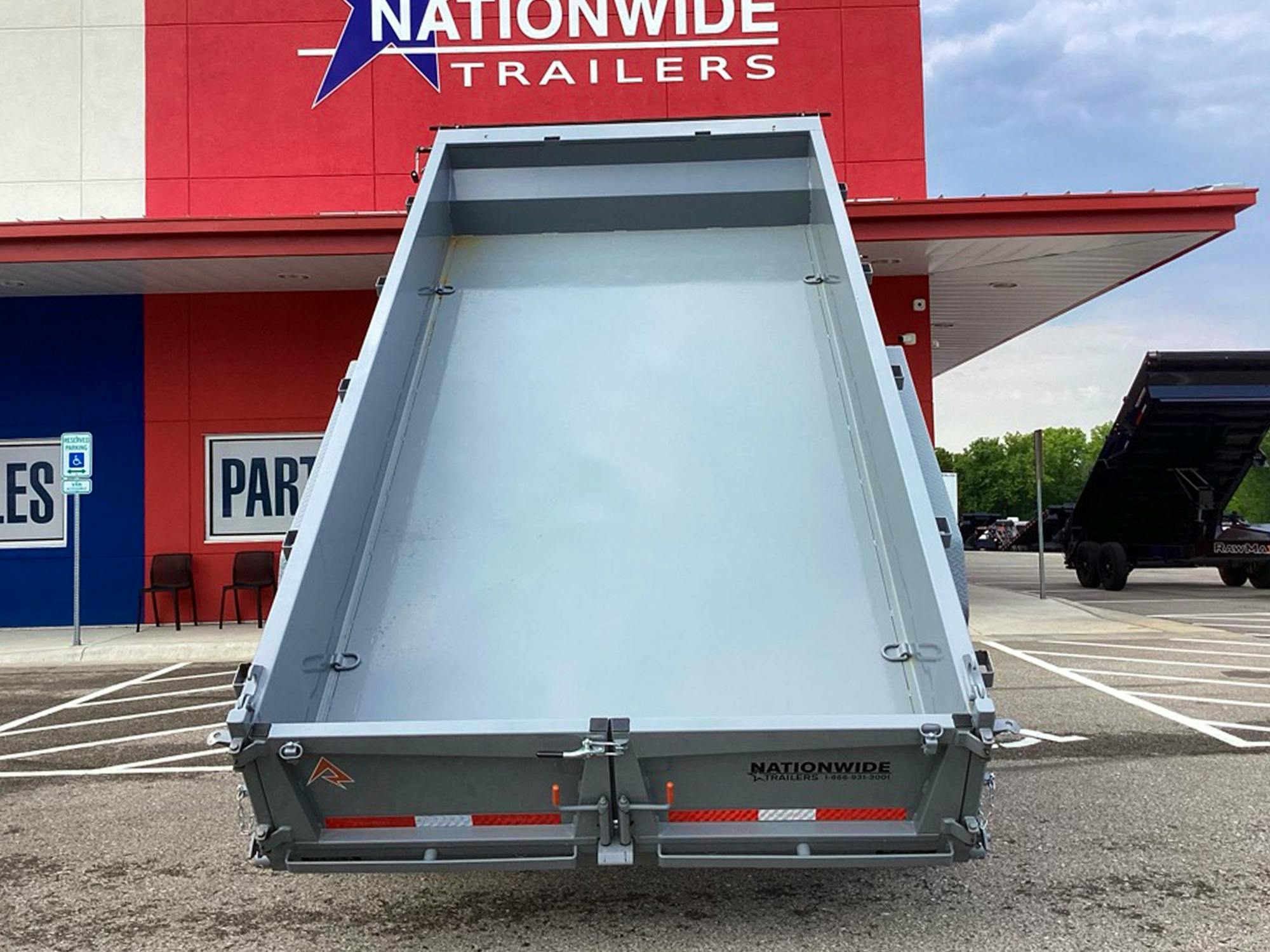 RawMaxx GDX 14' × 83" 14K Dump Trailer