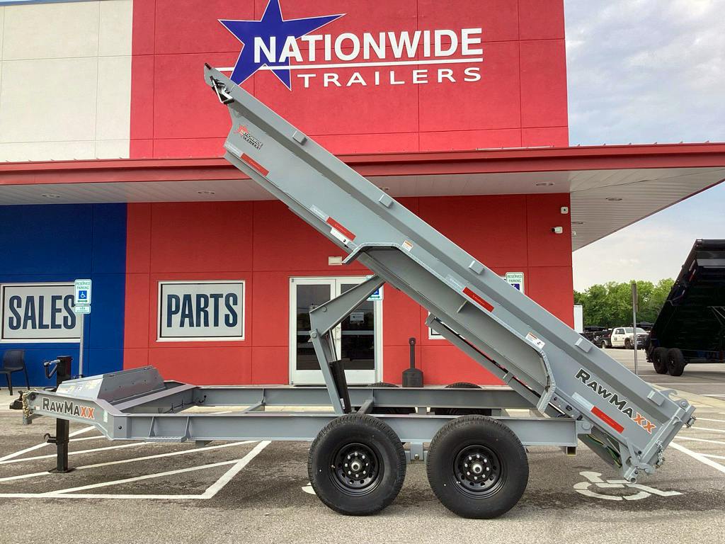 RawMaxx GDX 14' × 83" 14K Dump Trailer