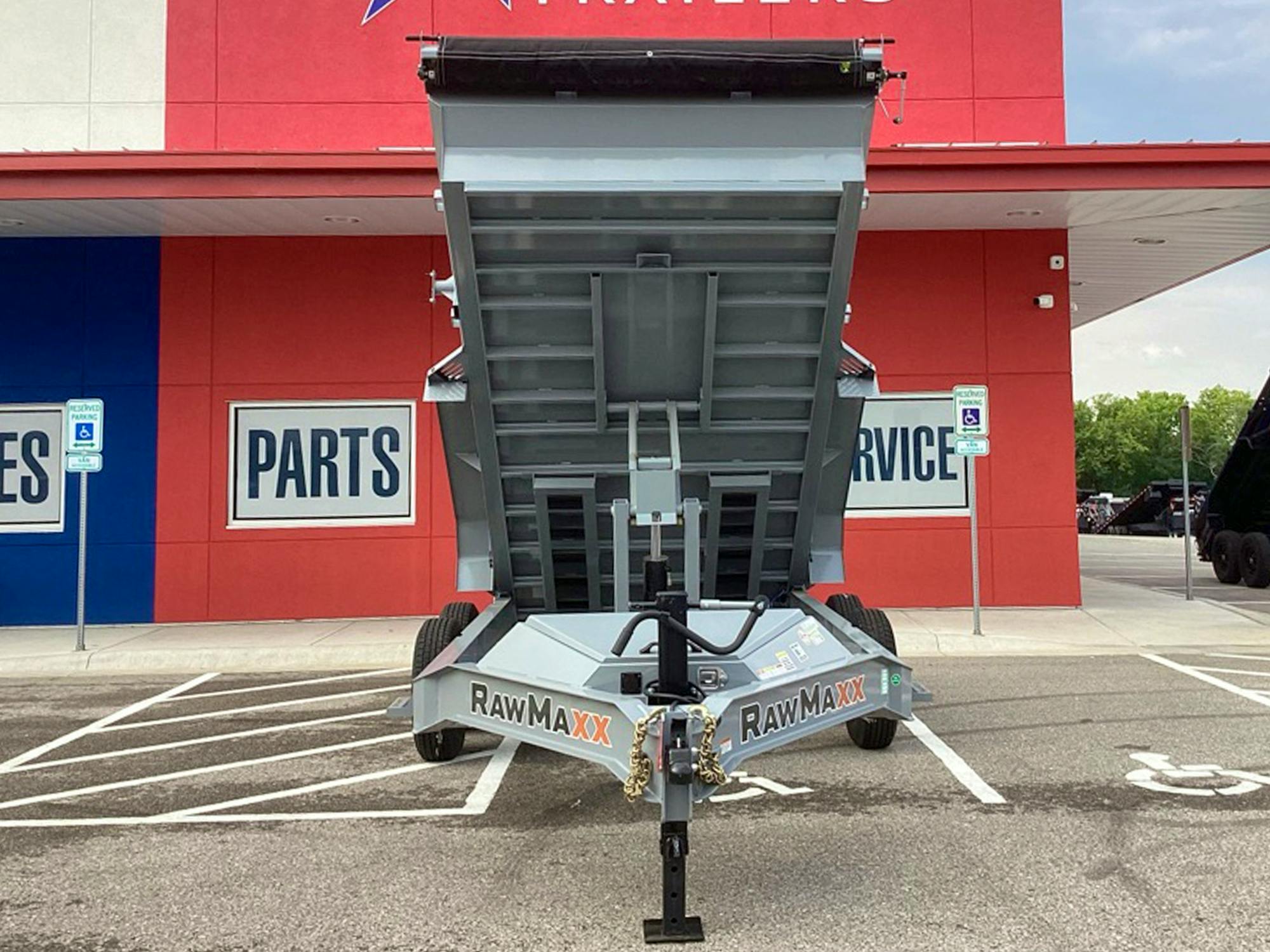 RawMaxx GDX 14' × 83" 14K Dump Trailer